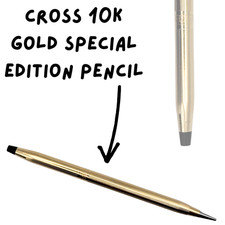 Vintage Cross Classic Century 10K Gold Special Edition Pencil, Excellent