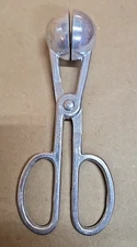Vintage Aluminum Meatball or Melon Baller Pliers; Taiwan