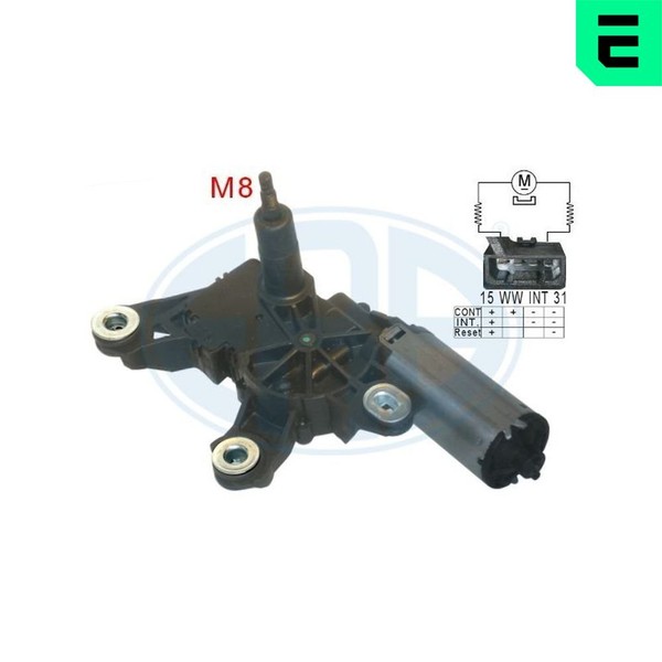 ERA Wischermotor 460197A FüR 9A4 9A6 VW 12V Polo 9N2 9A2 4 16V Bifuel FSI TDI-image