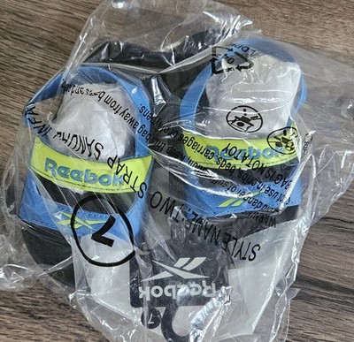 Reebok Toddler Boys Green and Blue Two Strap Sandals Size 7c New with Tags
