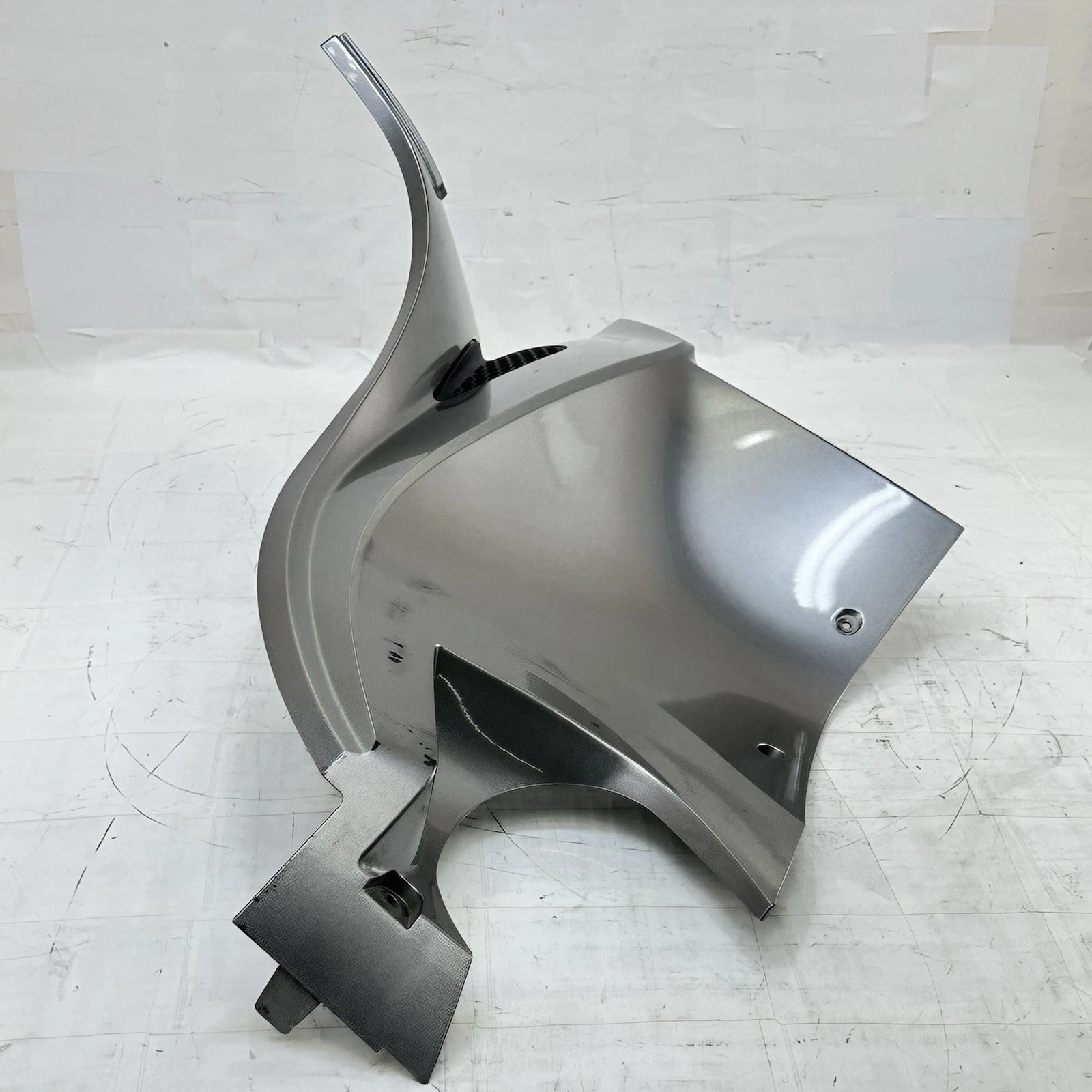 2012 CAN-AM SPYDER RT-S SE5 RIGHT SIDE FAIRING COWL PANEL BODY PLASTIC SILVER
