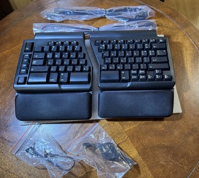 Matias Ergo Pro Keyboard Mac Split Ergonomic USB FK403Q For Parts Not Working