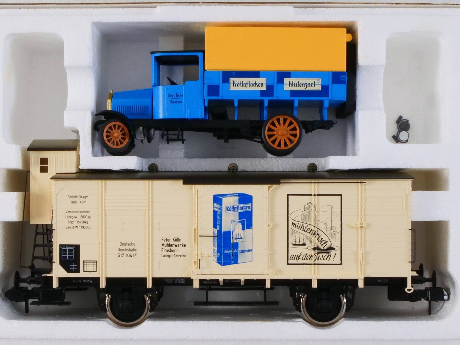 Märklin 85837 Private Freight Car Kölln Flocken Spur 1 OVP