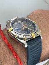 Breitling Chronomat 39mm B.13050.1 Chronograph Steel & 18k Yellow Gold Automatic 6