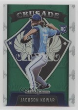 2022 Panini Chronicles Crusade Green Prizm 48/75 Jackson Kowar #12 1as3