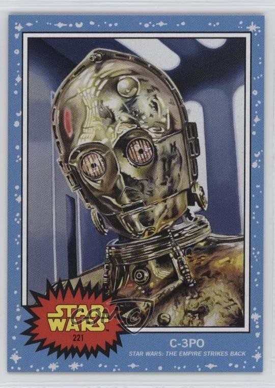2021 Topps Star Wars Living Set /2676 C-3PO #221 0vp0