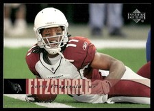2006 Upper Deck #1 Larry Fitzgerald Arizona Cardinals football card