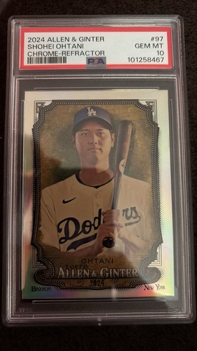 2024 ALLEN & GINTER CHROME REFRACTOR  SHOHEI OHTANI