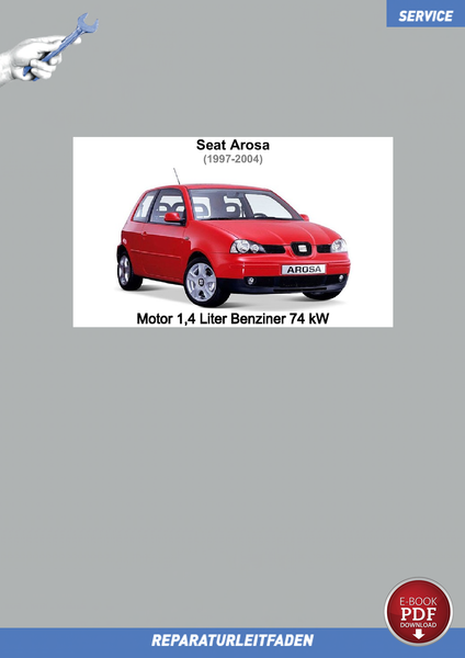 PDF Seat Arosa (1997-2004) Reparaturanleitung Motor 1,4 Liter Benziner 100 PS-image