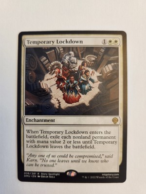 MTG Temporary Lockdown Dominaria United 036/281 Regular Rare