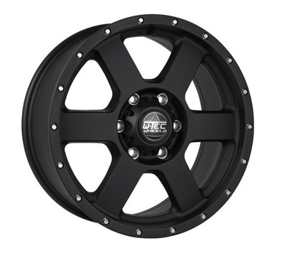 1x Felge W-TEC All Terrain 8,5x18 passend für Jeep Wrangler JK (2007-2017) Alu