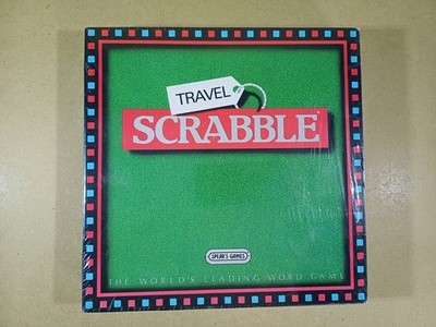 Travel Scrabble Brettspiel - Wortspiel - Brandneu und versiegelt - Speerspiele