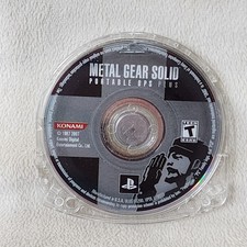 Metal Gear Solid: Portable Ops Plus Sony PSP Game UMD DISC ONLY Tested Works
