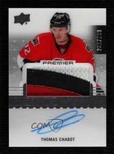 2016-17 Upper Deck Premier Rookie 269/299 Thomas Chabot #73 Patch Auto b9z