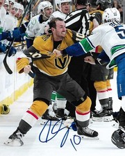 Colton Sissons Signed 8x10 Fight Photo Vegas Golden Knights Autographed COA