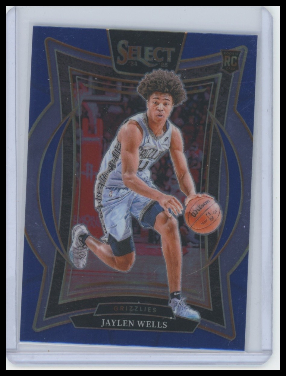 2024-25 Panini Select #79 Jaylen Wells Blue (Retail)
