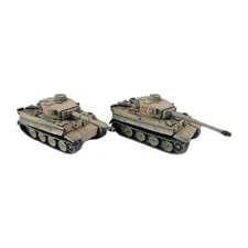 Battlefront Flames of War Tiger I (GE070) Pro Painted set of 2 Resin/Metal