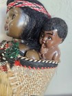 VINTAGE 7" NEW ZEALAND MĀORI SOUVENIR DOLL AND BABY   — photo 4