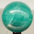 2400G Natural green fluorite Quartz Sphere Crystal Energy Ball Reiki Healing — photo 5