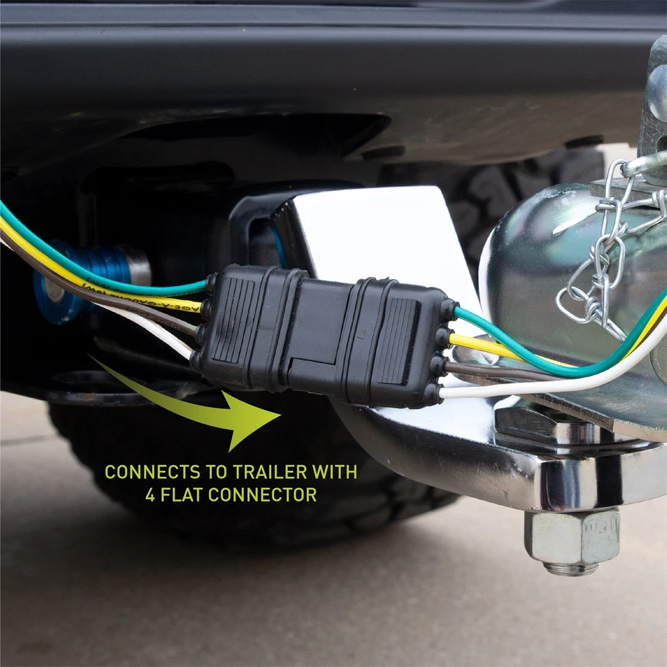 Arnés de cableado Hopkins Towing Solution 40455 enchufable simple vehículo a remolque Foto 3 de 4