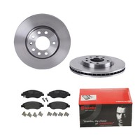 Brembo Bremsscheiben Ø278MM + BremsbelÄGe Vorne FÜR Opel Corsa D General Motors