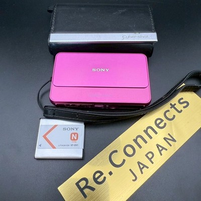 SONY Cyber-shot DSC-T99 Pink 14.1MP Digital Camera  FROM JAPAN 【Near MINT+】