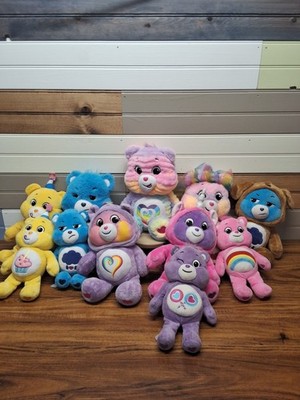 11 Care Bears Basic Fun 2020-2024 Plush Stuffed Animal 10'' & 12'' Variety Lot