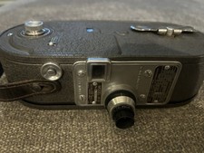 Keystone Model A-3 16mm Non Reflex Vintage Movie Camera, Black