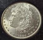 1884 CC Morgan Silver Dollar $1 Choice/Gem BU.