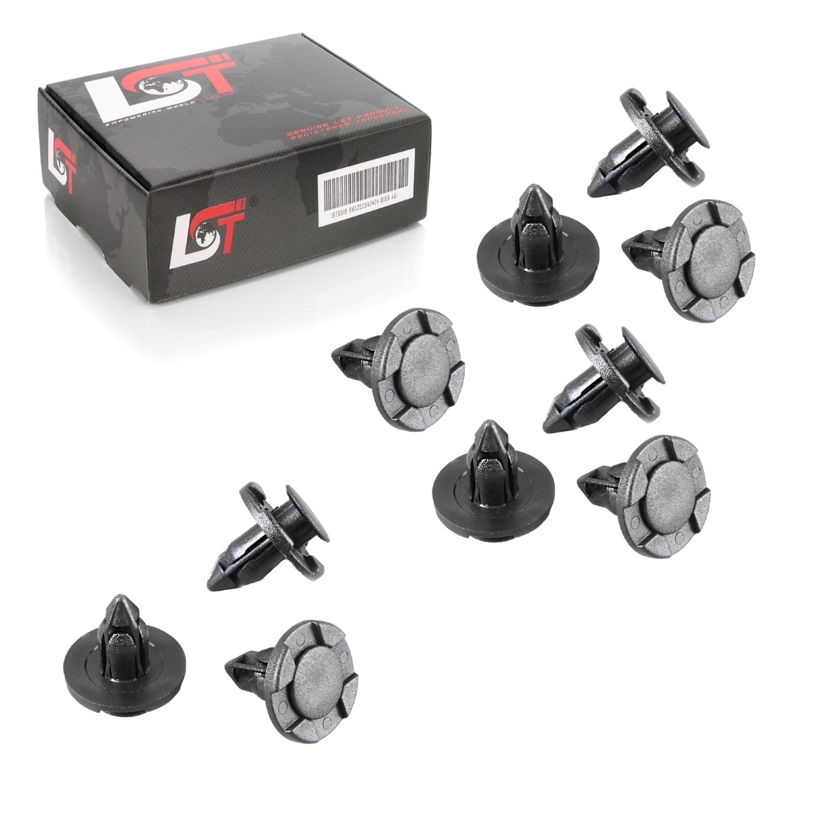 10X Wheel Arch Cover Wheel Arch Bowl Clips For Nissan Navara D21 NP300 D40