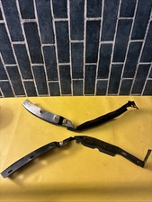 MITSUBISHI 3000GT/STEALTH OEM FRONT BUMPER HEADLIGHT MOUNT BRACKET PAIR 1991/93