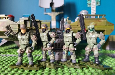 Halo Mega Construx Marine Squad. (Sonderanfertigung) 