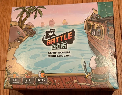 Potato Pirates 3: Battlechips - Fun Coding Card/Board Game for Kids/Adults