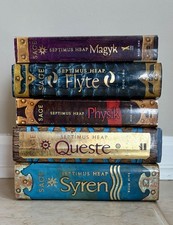Septimus Heap Series by Angie Sage #1-5 HC/PB 3 First Editions