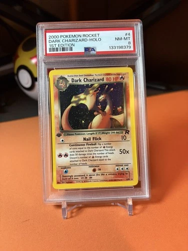 Dark Charizard 1st Edition Holo PSA 8