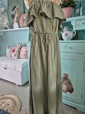 Bandeau Maxikleid Von Mioni One Size Hippie Boho Strand Sommer Urlaub