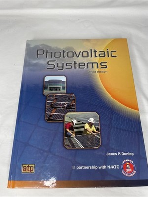 American Technical Publishers Photovoltaic Systems Dunlop Third 3rd Edition