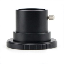 Telescope eyepiece adapter parts SCT threaded 1.25-inch adapter telescope black
