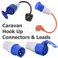 Caravan Hook Up Adapter 230V UK Mains Conversion Plug Connector Lead 16A Camping