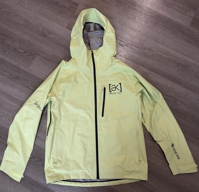 Burton [ak] Men's GORE-TEX Waterproof Hooded Ski Jacket Green L