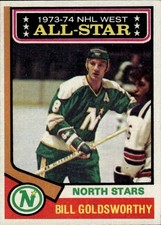 1974-75 Topps #134 Bill Goldsworthy