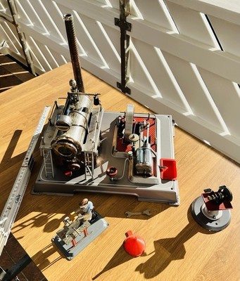 Dampfmaschine D20 Wilesco - Alte, Seltene Ausführung Blechspielzeug Steam Engine