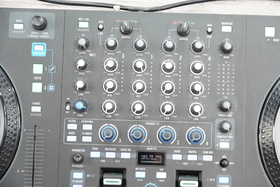 RANE Four Advanced 4 Channel Stems DJ Controller - W/Power Cord. - Image 2 of 4