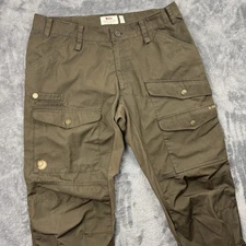Fjallraven Vidda Pro Ventilated Trousers M 35x30 Dark Olive Technical Trekking