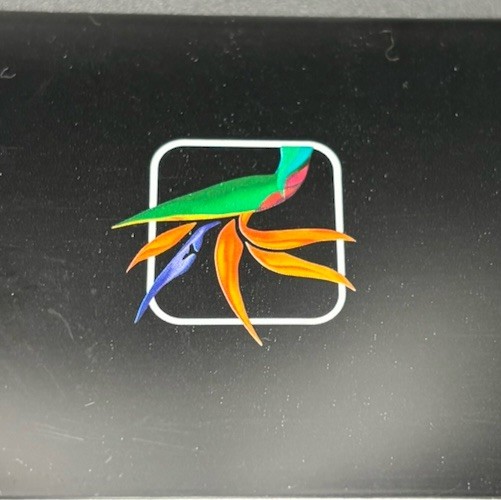 Lot of 10 Vintage Bird of Paradise Luggage Tags Deadstock NOS Retro