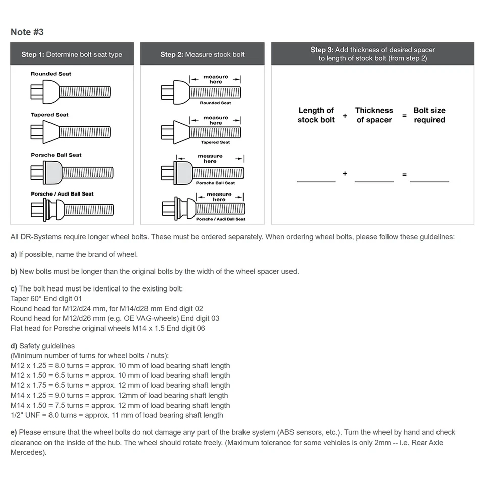 Juego de espaciadores de rueda delanteros o traseros de 10 mm H&R 20365601 DR para Suzuki SX4 2007-12 Foto 4 de 4