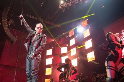 Vocalist Yandel of Wisin Y Yandel performs as part of Festival Peo- Old Photo 4