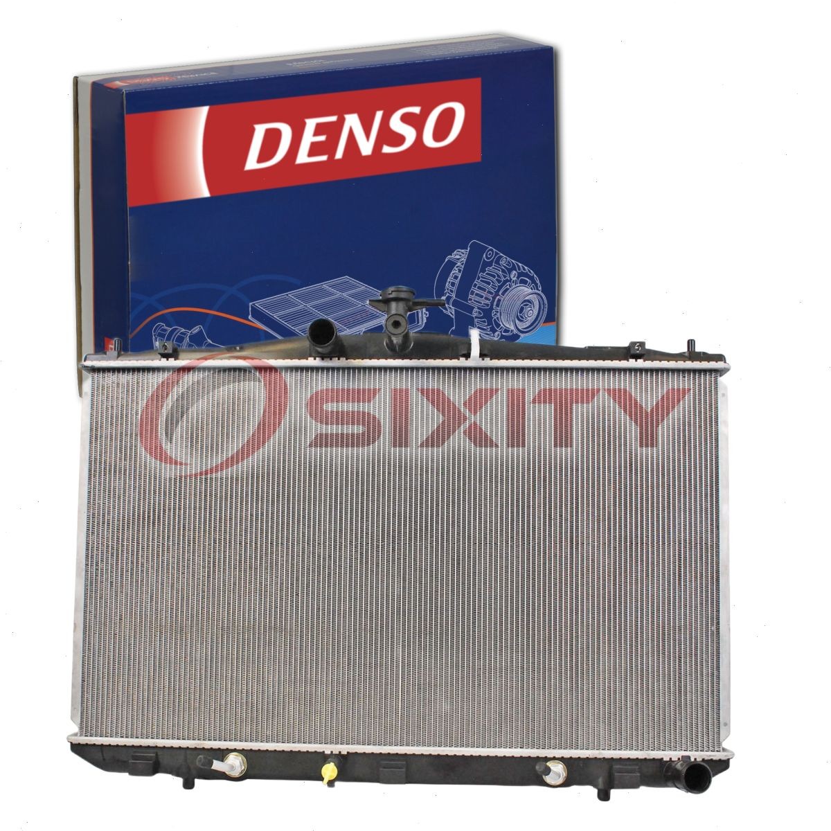DENSO 221-3168 Radiator for CU13117 8013207 3687 16041-31620 16041-0P220 fp