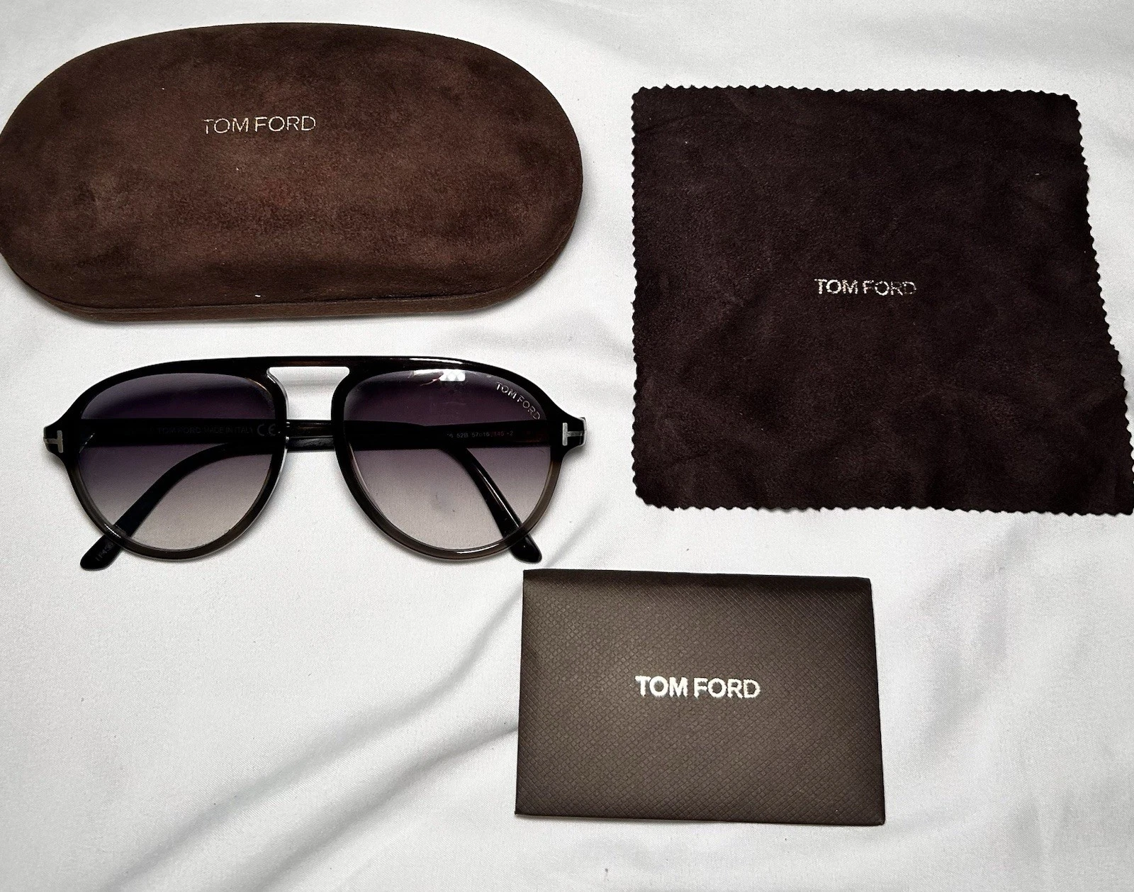 Occhiali da sole Tom Ford marroni per uomo e donna