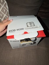 Canon EOS M200 Camera Body – Faulty / For Repair – Box + Batteries & Accessories